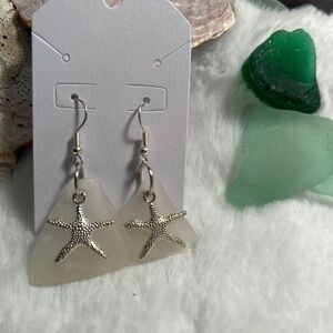 Genuine Sea Glass Earrings